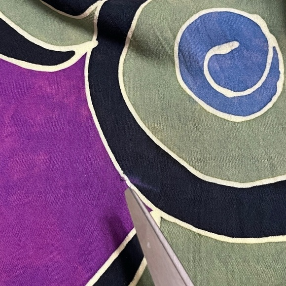 Vintage Boho Hippie Tie Dye Long Island Skirt Size 27” Waist - Picture 14 of 15